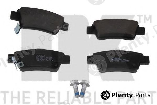  NK part 222641 Brake Pad Set, disc brake