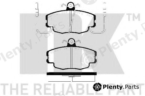  NK part 223929 Brake Pad Set, disc brake