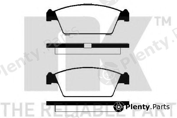  NK part 225001 Brake Pad Set, disc brake