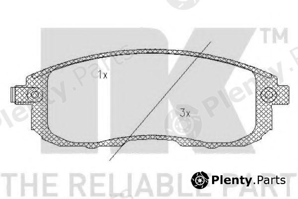  NK part 225222 Brake Pad Set, disc brake