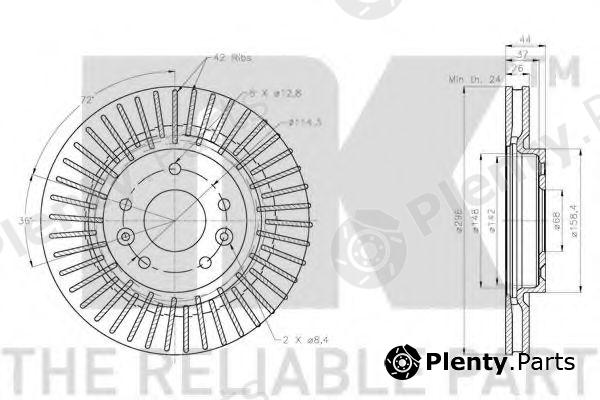  NK part 312290 Brake Disc