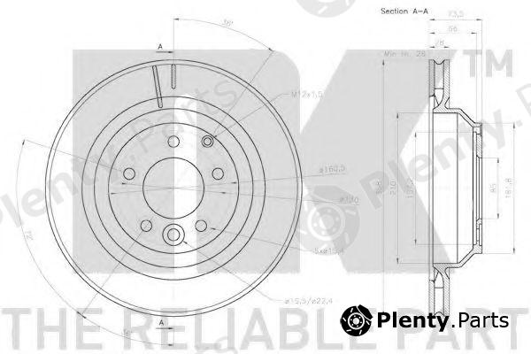  NK part 3147138 Brake Disc
