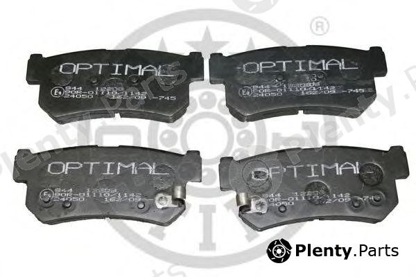  OPTIMAL part 12209 Brake Pad Set, disc brake