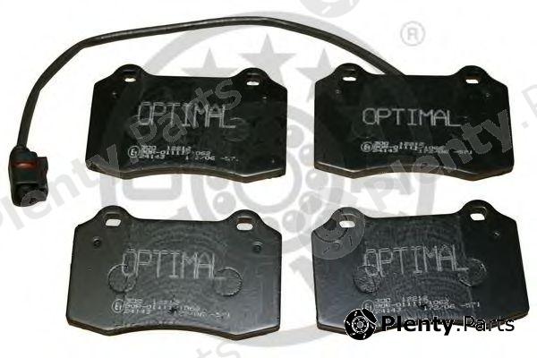  OPTIMAL part 12212 Brake Pad Set, disc brake