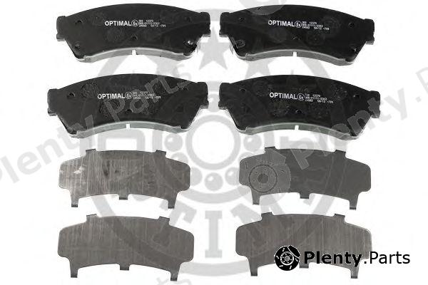  OPTIMAL part 12370 Brake Pad Set, disc brake
