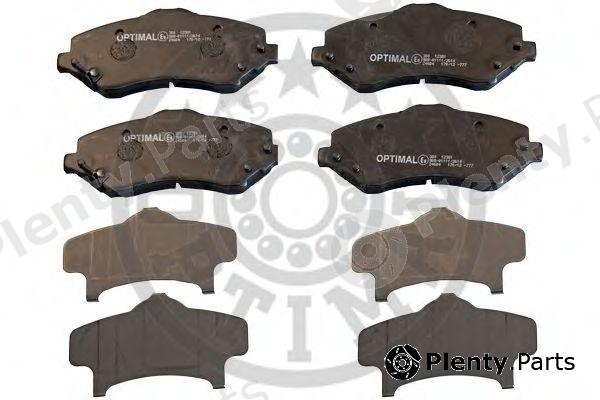  OPTIMAL part 12381 Brake Pad Set, disc brake