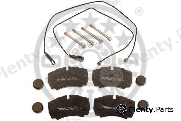  OPTIMAL part 12418 Brake Pad Set, disc brake
