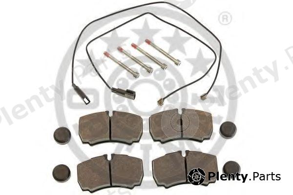  OPTIMAL part 12418 Brake Pad Set, disc brake