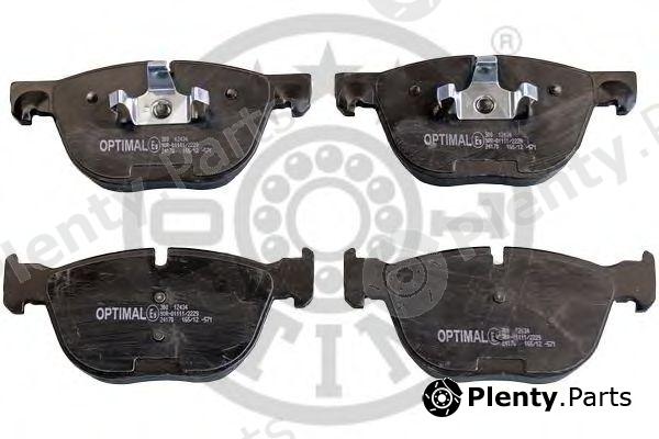  OPTIMAL part 12434 Brake Pad Set, disc brake