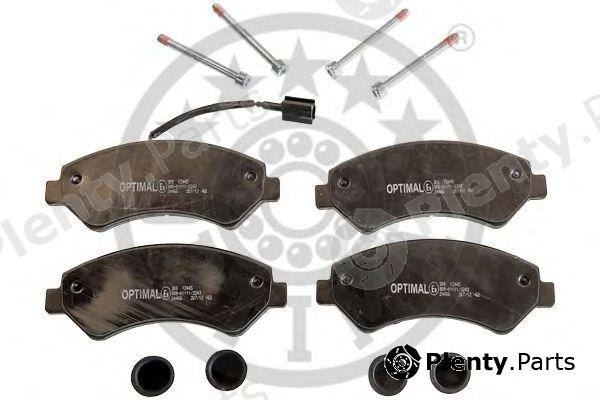  OPTIMAL part 12445 Brake Pad Set, disc brake
