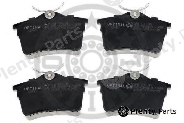  OPTIMAL part 12465 Brake Pad Set, disc brake