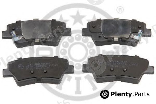 OPTIMAL part 12560 Brake Pad Set, disc brake