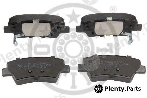  OPTIMAL part 12560 Brake Pad Set, disc brake