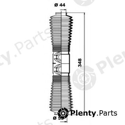  MOOG part K150072 Bellow Set, steering