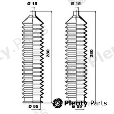  MOOG part K150109 Bellow Set, steering