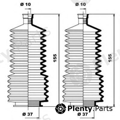  MOOG part K150115 Bellow Set, steering