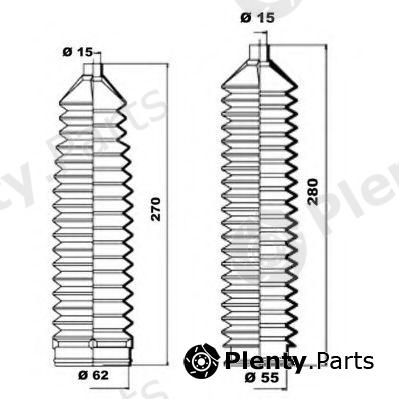  MOOG part K150120 Bellow Set, steering