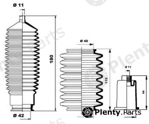  MOOG part K150125 Bellow Set, steering