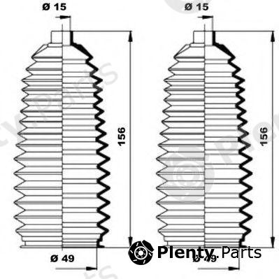  MOOG part K150197 Bellow Set, steering