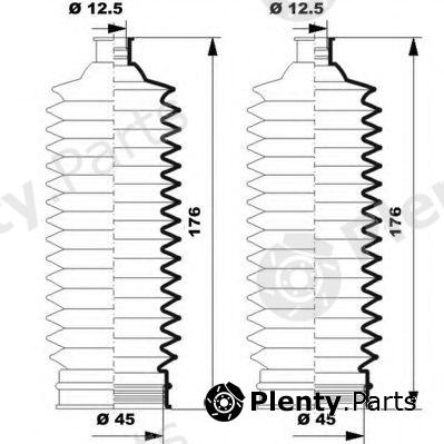  MOOG part K150251 Bellow Set, steering