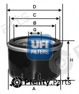  UFI part 23.584.00 (2358400) Oil Filter