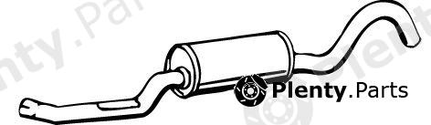 WALKER part 16835 Middle Silencer