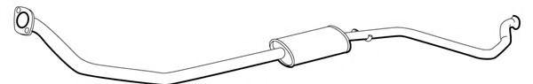 WALKER part 19070 Middle Silencer