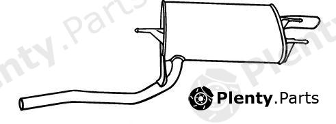  WALKER part 19207 End Silencer