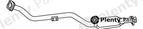  WALKER part 19517 Front Silencer