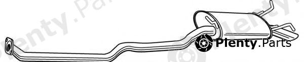  WALKER part 23003 End Silencer