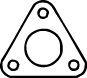  WALKER part 80203 Gasket, exhaust pipe