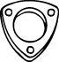  WALKER part 86151 Mounting Kit, silencer