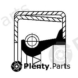  CORTECO part 12001579B Shaft Seal, wheel hub