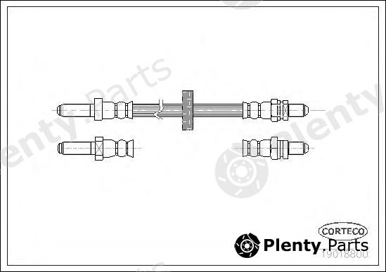  CORTECO part 19018800 Brake Hose