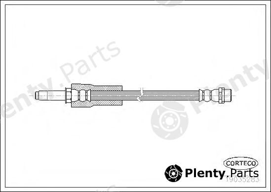  CORTECO part 19035283 Brake Hose
