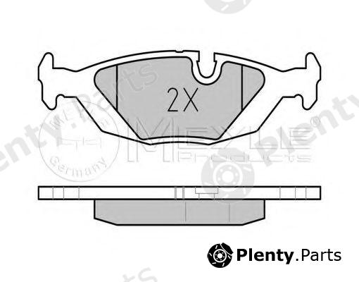  MEYLE part 0252108914 Brake Pad Set, disc brake