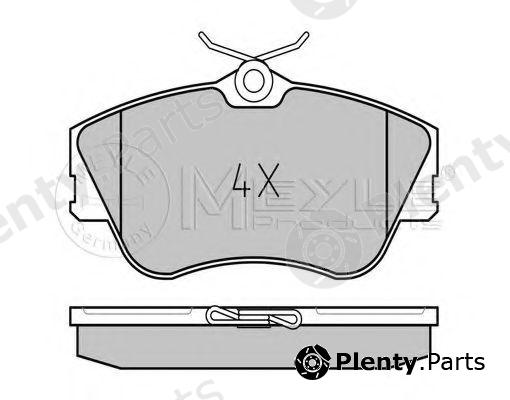  MEYLE part 0252147919/PD (0252147919PD) Brake Pad Set, disc brake