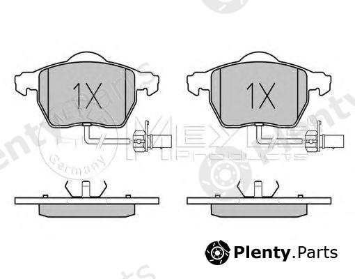  MEYLE part 0252301820/PD (0252301820PD) Brake Pad Set, disc brake