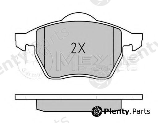  MEYLE part 0252301820/PD (0252301820PD) Brake Pad Set, disc brake