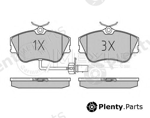  MEYLE part 0252344519/W (0252344519W) Brake Pad Set, disc brake