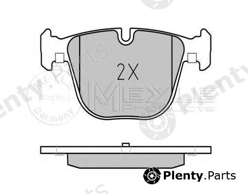  MEYLE part 0252373116/PD (0252373116PD) Brake Pad Set, disc brake