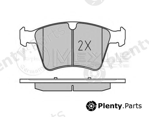  MEYLE part 0252415120/PD (0252415120PD) Brake Pad Set, disc brake