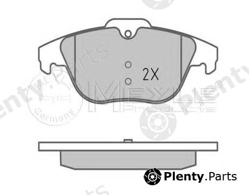  MEYLE part 0252425418/PD (0252425418PD) Brake Pad Set, disc brake