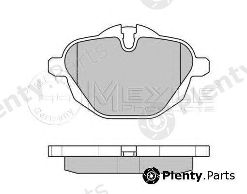  MEYLE part 0252456118/PD (0252456118PD) Brake Pad Set, disc brake
