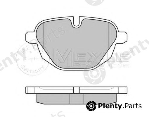  MEYLE part 0252456118/PD (0252456118PD) Brake Pad Set, disc brake