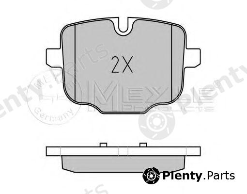 MEYLE part 0252470318/PD (0252470318PD) Brake Pad Set, disc brake