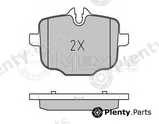  MEYLE part 0252470318/PD (0252470318PD) Brake Pad Set, disc brake