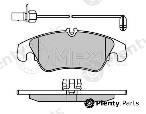  MEYLE part 0252474319/PD (0252474319PD) Brake Pad Set, disc brake