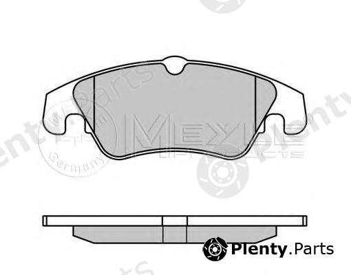  MEYLE part 0252474319/PD (0252474319PD) Brake Pad Set, disc brake