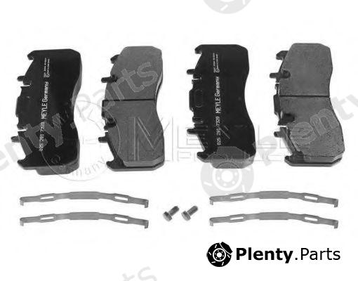  MEYLE part 0252917329/S (0252917329S) Brake Pad Set, disc brake